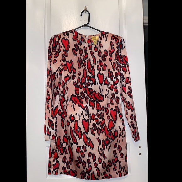 H&M dress in pink cheetah pattern - Picture 1 of 1